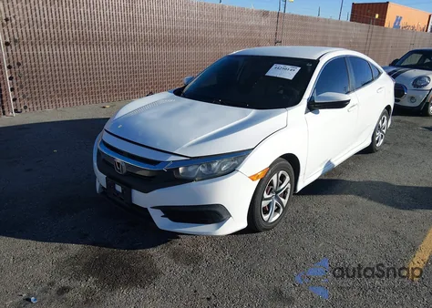 2016 Honda Civic Lx z USA, uszkodzony, nr VIN 2HGFC2F57GH570097
